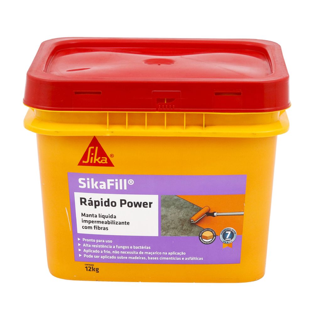 SIKAFILL POWER BRANCO BALDE 12KG