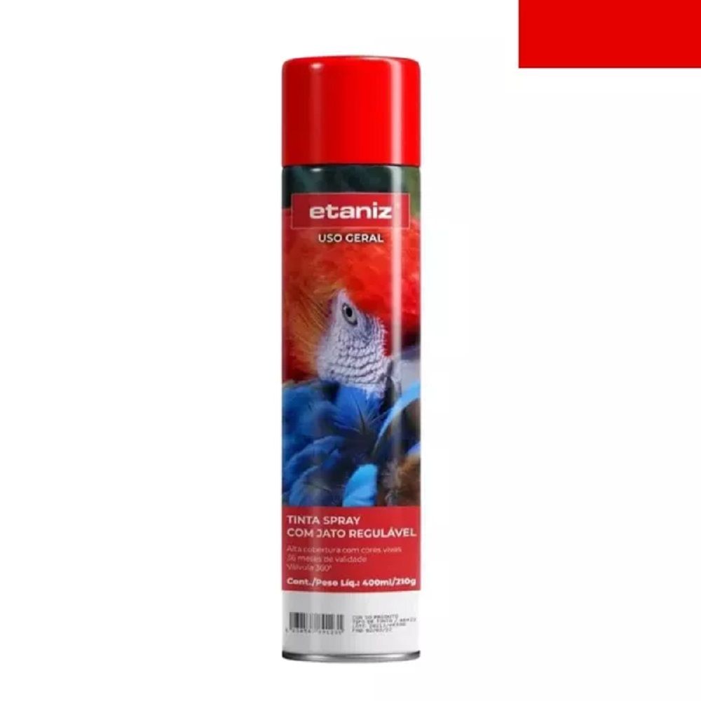 TINTA SPRAY UG VERMELHO 210G/400ML