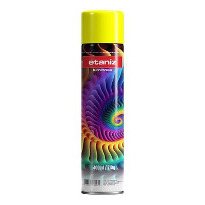 TINTA SPRAY LUM AMARELO 210G/400ML