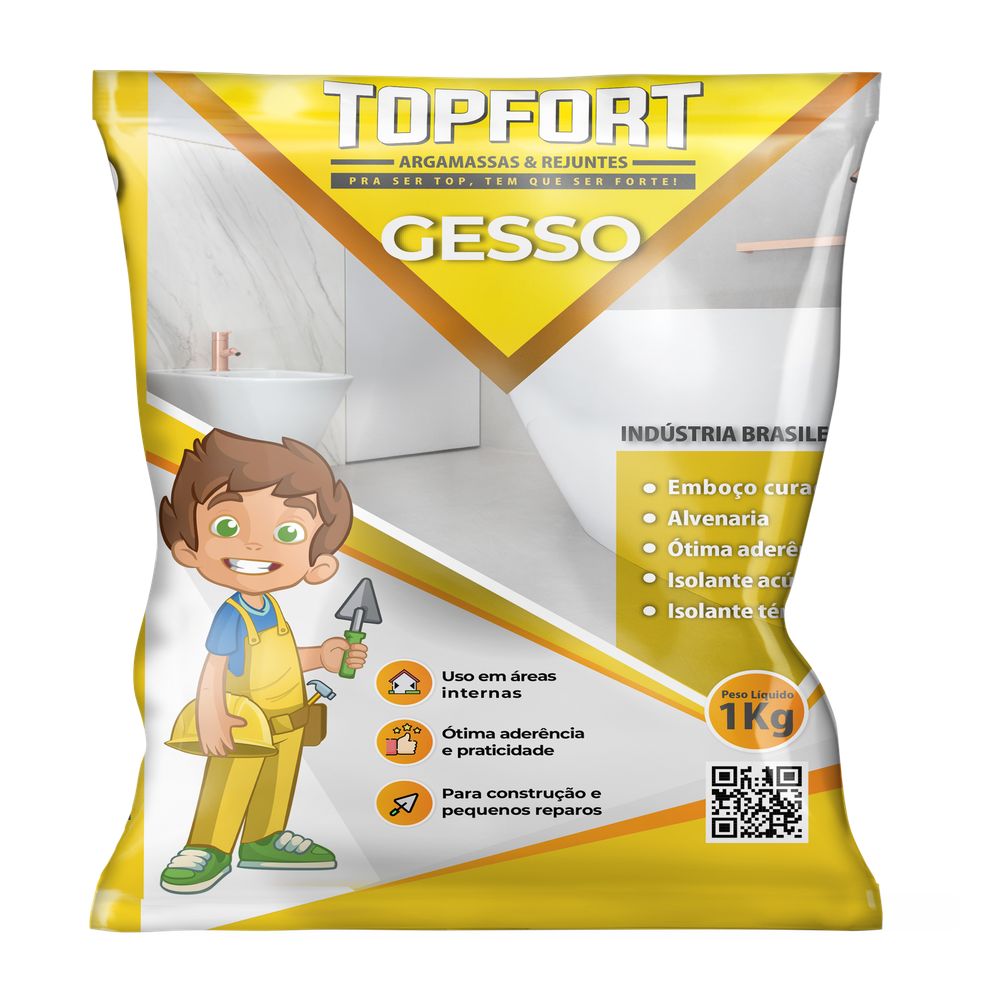 GESSO BRANCO 1KG