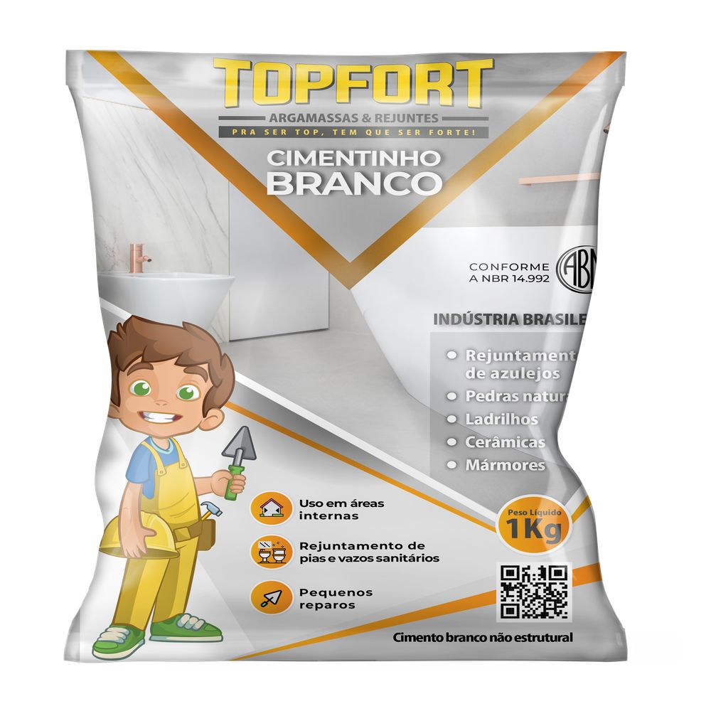 CIMENTO BRANCO 1KG