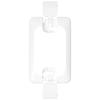 PLACA SUPORTE 4X2 CEGA BRANCA