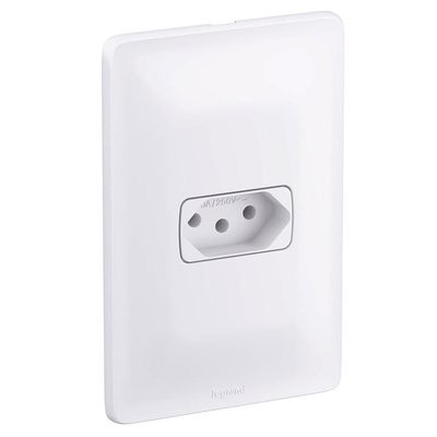 TOMADA ZEFFIA 4X2 2P+T 10A 250V