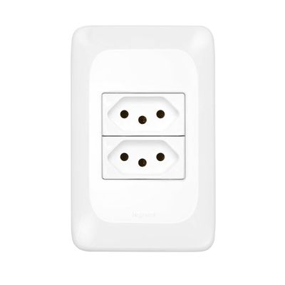 TOMADA POP 4X2 DUPLA 2P+T 10A