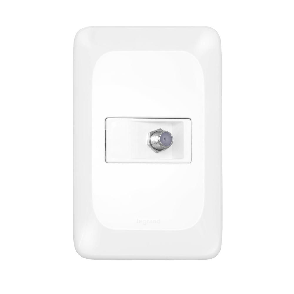 TOMADA POP 4X2 ANTENA TV TIPO F