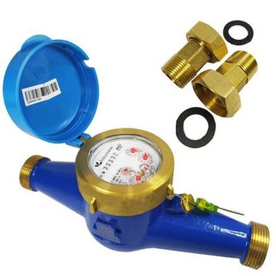 HIDROMETRO MJ 1" DN25 10M3 T50 PL C/CON