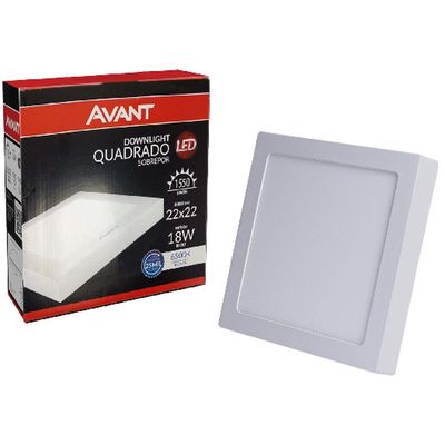 PAINEL LED SOB QUA 22X18W BR6500K BIV