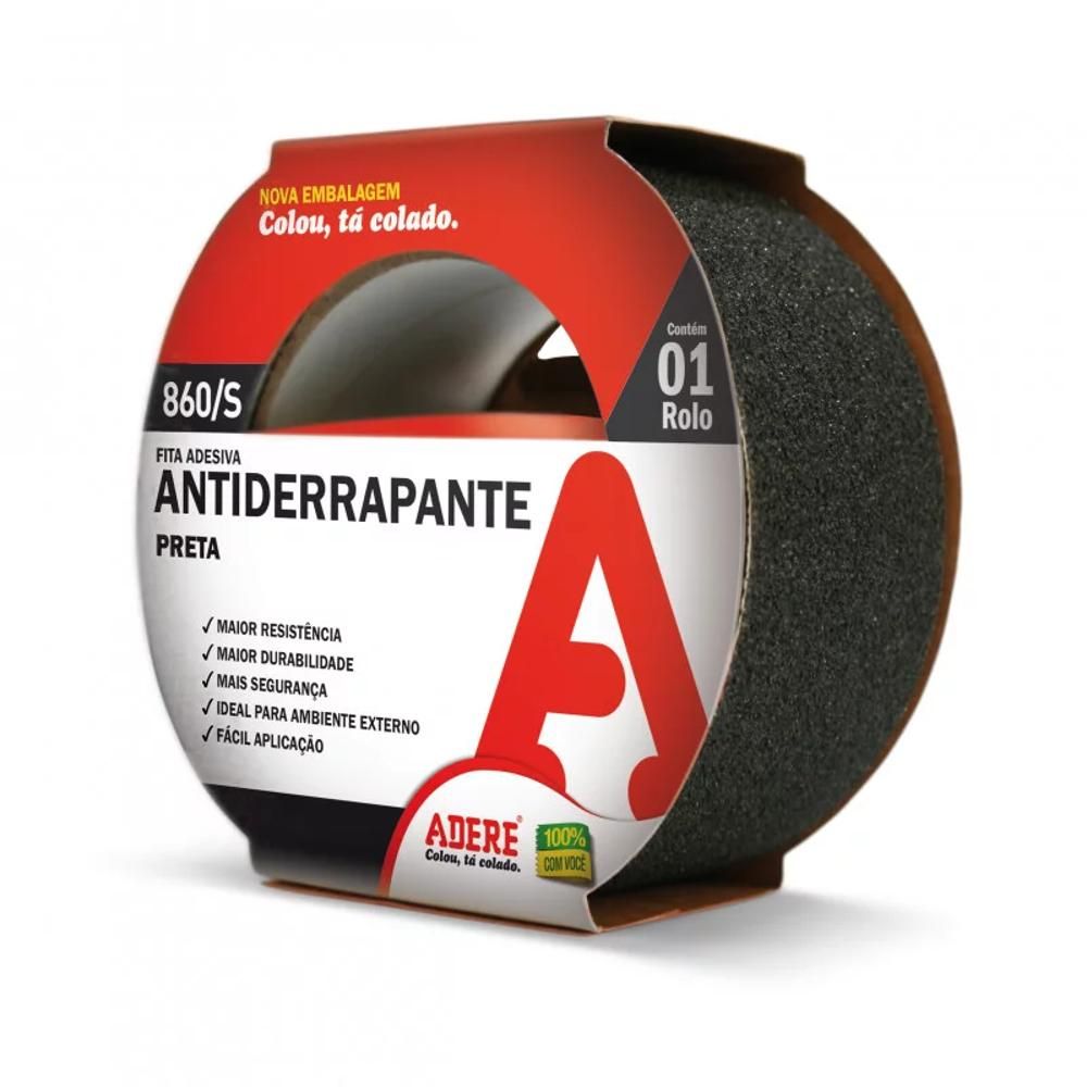 FITA ANTIDERRAPANTE 50MMX20M PRETA