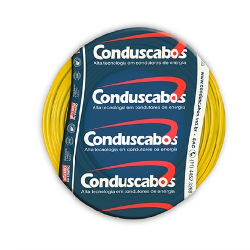 CABO FLEX 1X4,0MM 450/750V AM