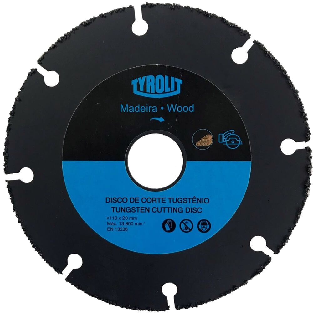DISCO MADEIRA TUGSTENIO 110X20MM SERRA MARM