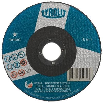 DISCO DE CORTE 2X1 115X1 CZ BASIC TYR