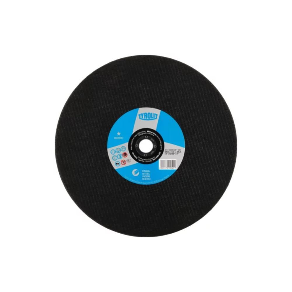 DISCO DE CORTE AÇO 350X2,8X25,4 14" TYR