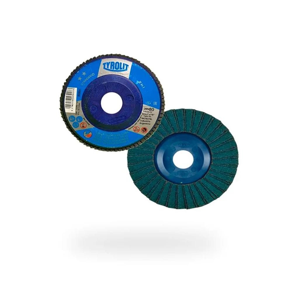 DISCO FLAP ZIRC RT 115 ZA80-B TYR